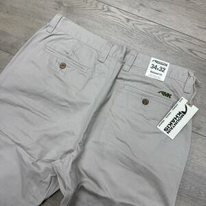 NWT Mountain Khakis Teton Twill Pant Men's Sz 34x32 Khaki Beige